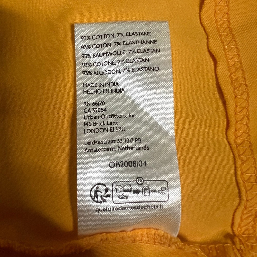 Free People Beach Yellow Scoop Back Circle Skirt Midi Dress XS OB2008104 - Picture 6 of 11